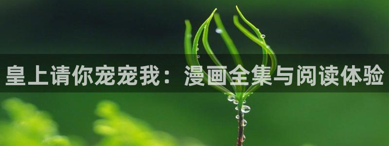 漫画之家网站官网：皇上请你宠宠我：漫画全集与阅读体验