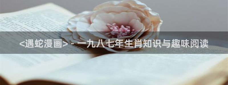 神之塔漫画下拉式免费漫画之家：<遇蛇漫画> - 一九八七年生肖知识与趣味阅读