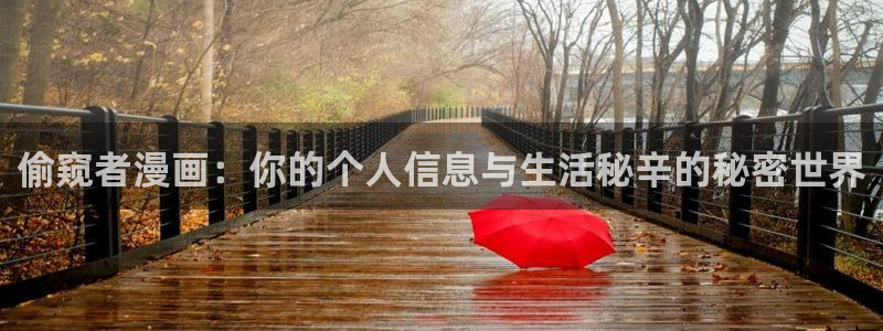 漫画之家免费阅读入口：偷窥者漫画：你的个人信息与生活秘辛的秘密世界